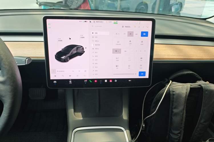Used Tesla Model 3 2021 Standard Range Rear-Wheel Drive Upgraded Version 3D6 Audio And AC Panel
