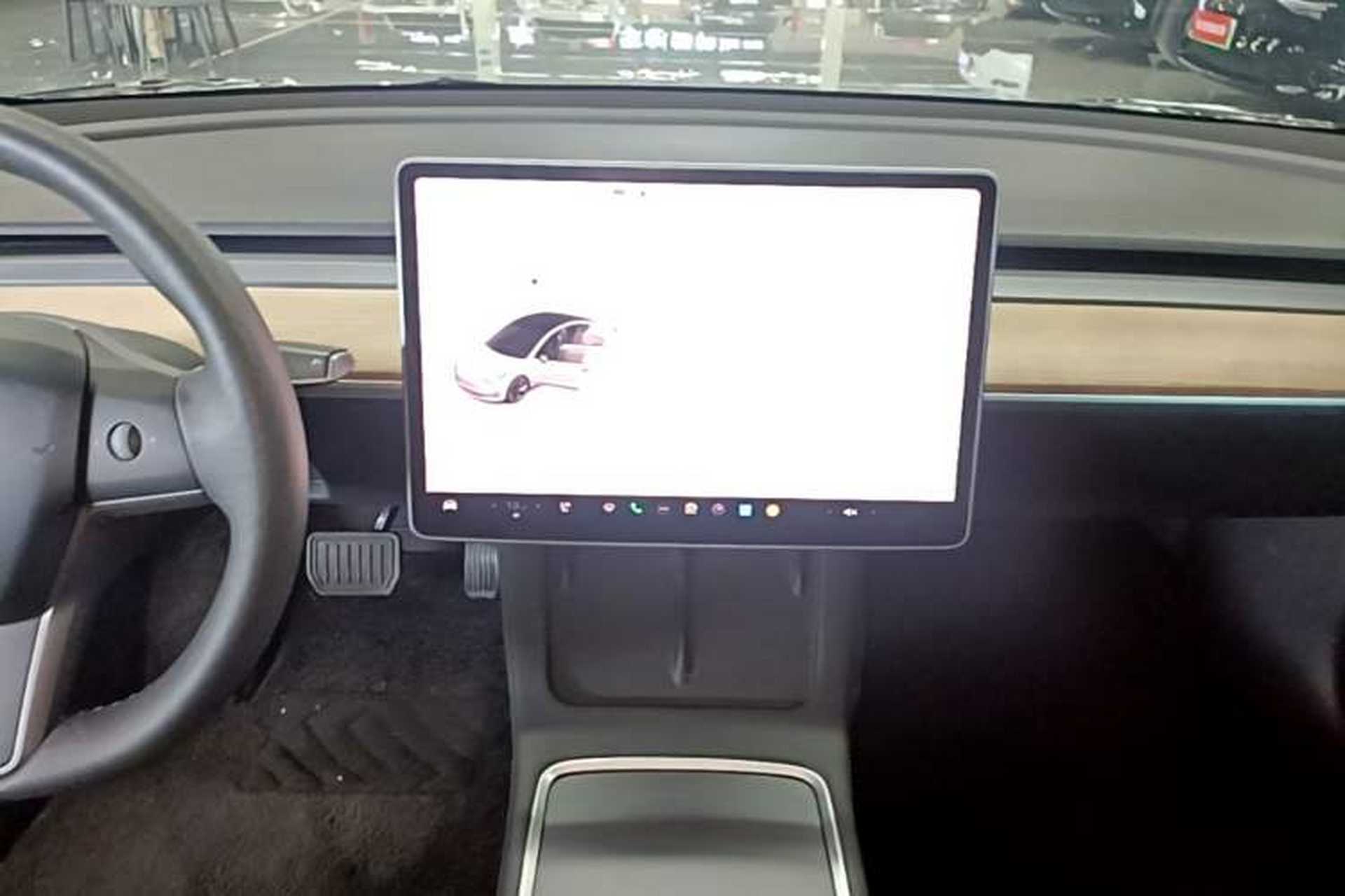 Used Tesla Model 3 2021 Revised Version Standard Range Rear-Wheel Drive Upgraded Edition 3D1 Audio And AC Panel