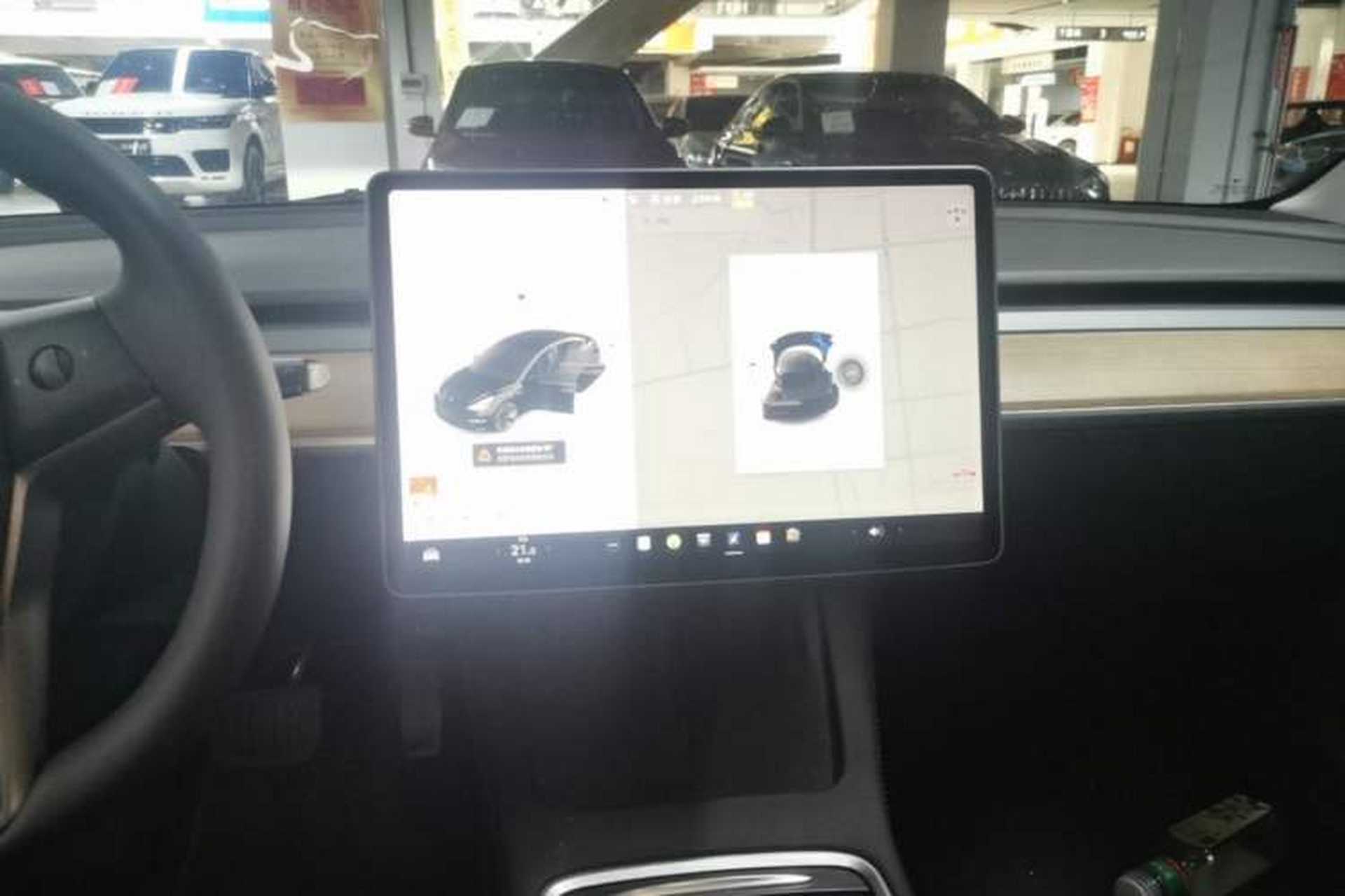 Used Tesla Model 3 2021 Revised Version Standard Range Rear-Wheel Drive Upgraded Edition 3D1 Audio And AC Panel