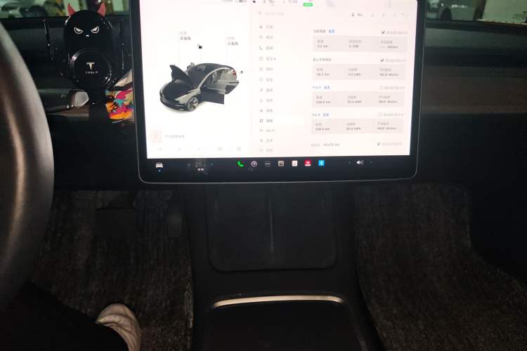 Used Tesla Model 3 2021 Standard Range Rear-Wheel Drive Upgraded Version 3D6 Audio And AC Panel