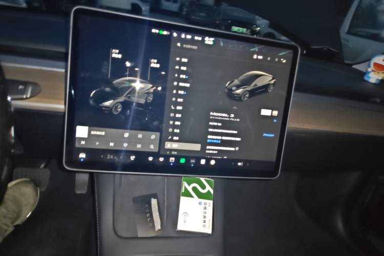 Used Tesla Model 3 2021 Standard Range Rear-Drive Upgraded Version Audio And AC Panel