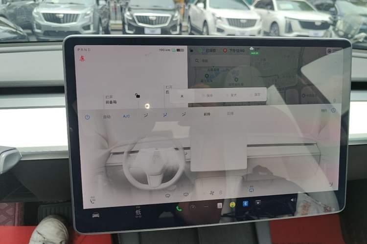 Used Tesla Model 3 2021 Revised Version Standard Range Rear-Wheel Drive Upgraded Edition 3D1 Audio And AC Panel