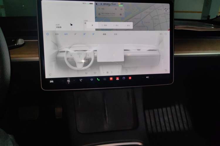 Used Tesla Model 3 2021 Standard Range Rear-Wheel Drive Upgraded Version 3D6 Audio And AC Panel