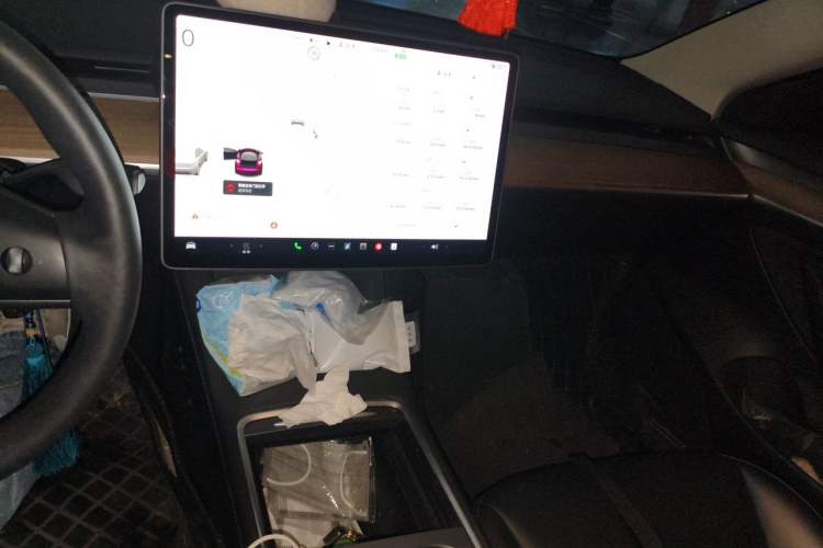 Used Tesla Model 3 2021 Standard Range Rear-Drive Upgraded Version Audio And AC Panel
