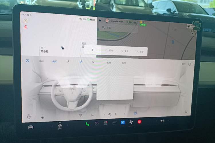 Used Tesla Model 3 2021 Standard Range Rear-Wheel Drive Upgraded Version 3D6 Audio And AC Panel