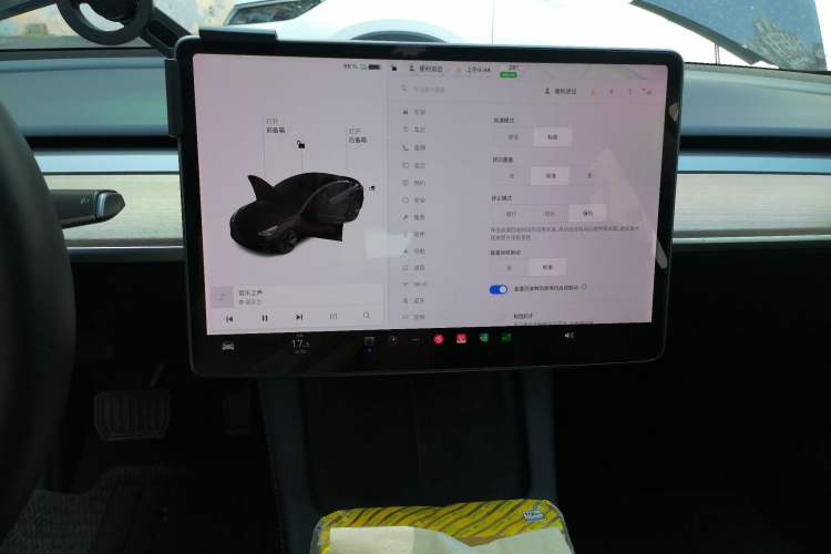 Used Tesla Model 3 2021 Standard Range Rear-Wheel Drive Upgraded Version 3D6 Audio And AC Panel