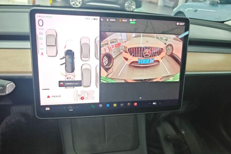 Used Tesla Model 3 2021 Standard Range Rear-Wheel Drive Upgraded Version 3D6 Audio And AC Panel