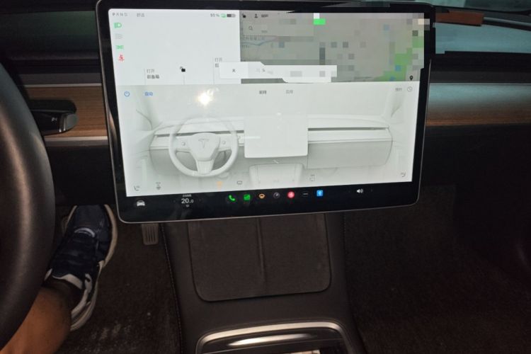 Used Tesla Model 3 2021 Revised Version Standard Range Rear-Wheel Drive Upgraded Edition 3D1 Audio And AC Panel
