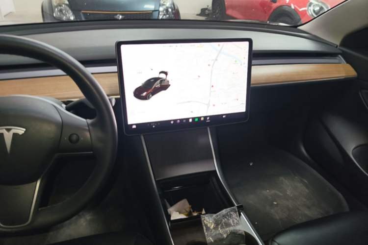 Used Tesla Model 3 2021 Standard Range Rear-Drive Upgraded Version Audio And AC Panel