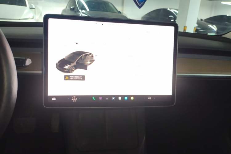 Used Tesla Model 3 2021 Standard Range Rear-Drive Upgraded Version Audio And AC Panel