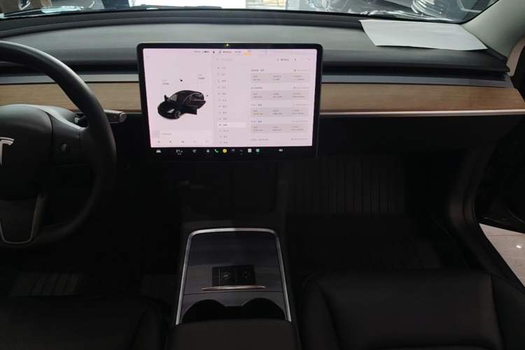 Used Tesla Model 3 2021 Revised Version Standard Range Rear-Wheel Drive Upgraded Edition 3D1 Audio And AC Panel