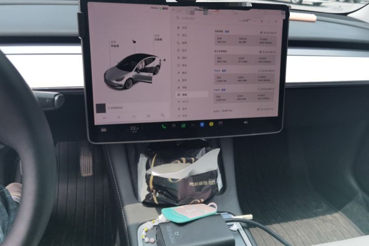 Used Tesla Model 3 2021 Standard Range Rear-Wheel Drive Upgraded Version 3D6 Audio And AC Panel