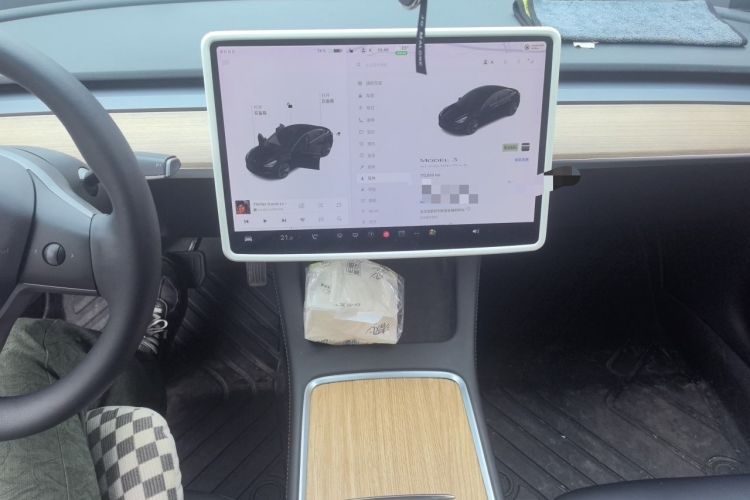 Used Tesla Model 3 2021 Standard Range Rear-Drive Upgraded Version Audio And AC Panel