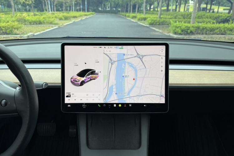 Used Tesla Model 3 2021 Standard Range Rear-Wheel Drive Upgraded Version 3D6 Audio And AC Panel