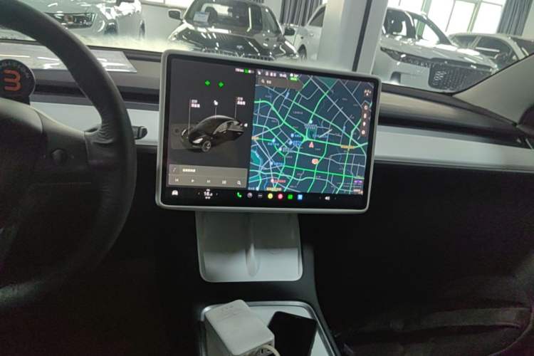 Used Tesla Model 3 2021 Standard Range Rear-Drive Upgraded Version Audio And AC Panel