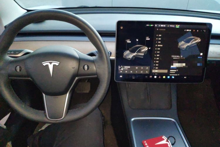 Used Tesla Model 3 2021 Standard Range Rear-Drive Upgraded Version Audio And AC Panel