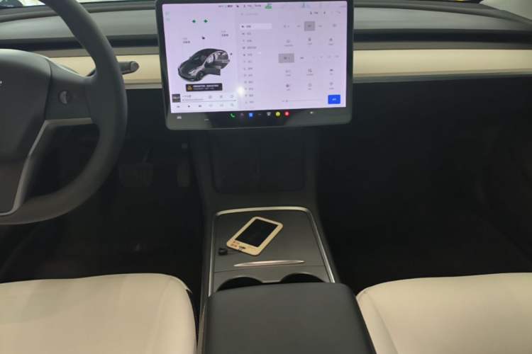 Used Tesla Model 3 2021 Standard Range Rear-Wheel Drive Upgraded Version 3D6 Audio And AC Panel