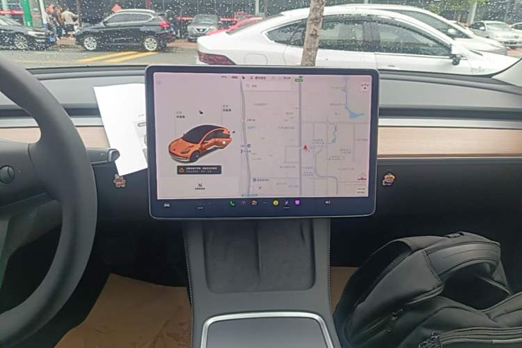 Used Tesla Model 3 2021 Standard Range Rear-Drive Upgraded Version Audio And AC Panel