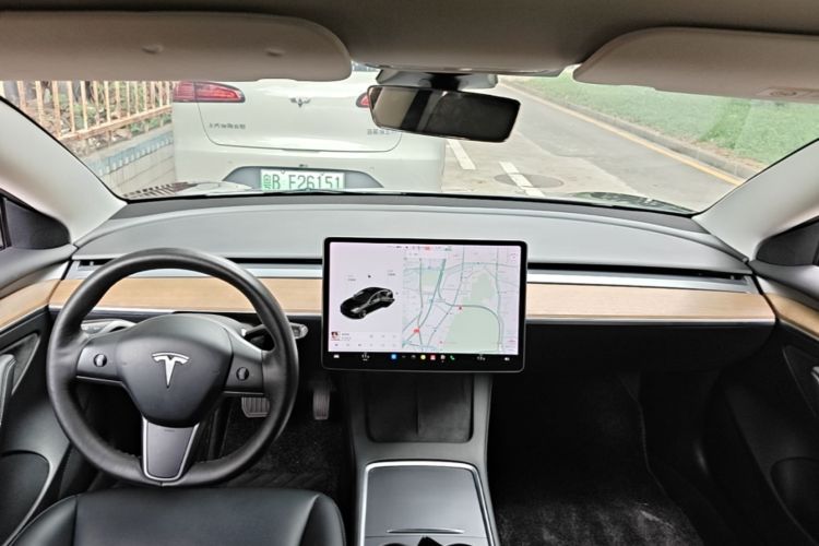 Used Tesla Model 3 2021 Revised Version Standard Range Rear-Wheel Drive Upgraded Edition 3D1 Audio And AC Panel