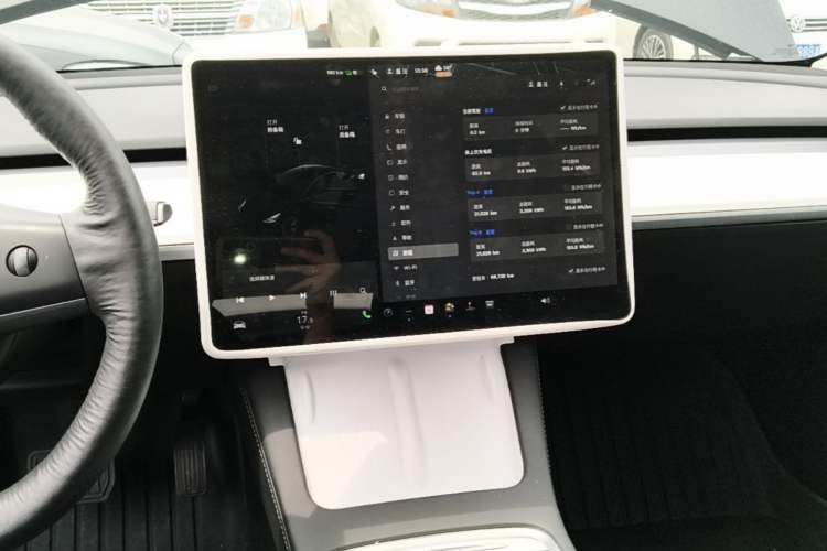 Used Tesla Model 3 2021 Standard Range Rear-Drive Upgraded Version Audio And AC Panel