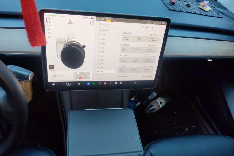 Used Tesla Model 3 2021 Standard Range Rear-Wheel Drive Upgraded Version 3D6 Audio And AC Panel