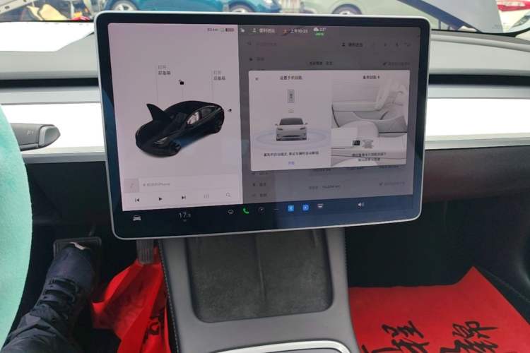 Used Tesla Model 3 2021 Standard Range Rear-Wheel Drive Upgraded Version 3D6 Audio And AC Panel