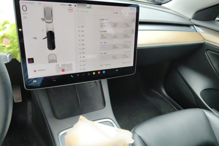 Used Tesla Model 3 2021 Standard Range Rear-Drive Upgraded Version Audio And AC Panel