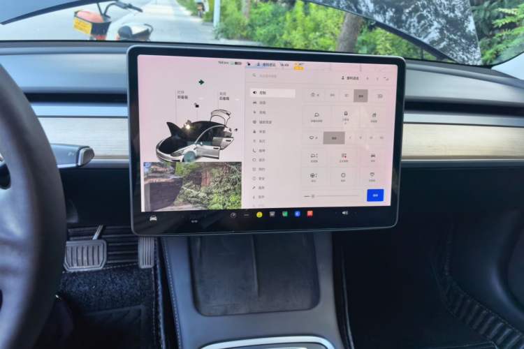 Used Tesla Model 3 2021 Standard Range Rear-Wheel Drive Upgraded Version 3D6 Audio And AC Panel