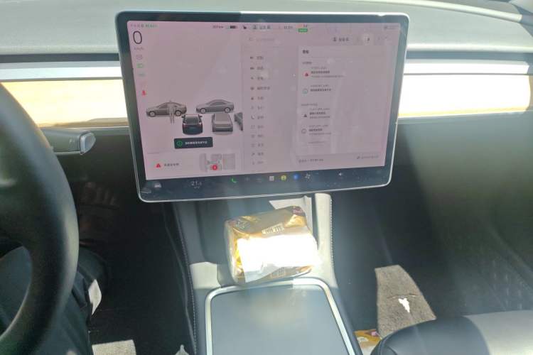 Used Tesla Model 3 2021 Standard Range Rear-Wheel Drive Upgraded Version 3D6 Audio And AC Panel