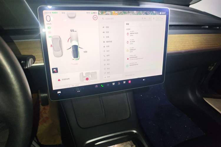 Used Tesla Model 3 2021 Standard Range Rear-Wheel Drive Upgraded Version 3D6 Audio And AC Panel