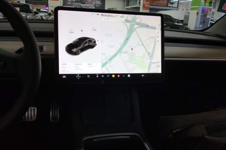 Used Tesla Model 3 2021 Revised Version Standard Range Rear-Wheel Drive Upgraded Edition 3D1 Audio And AC Panel
