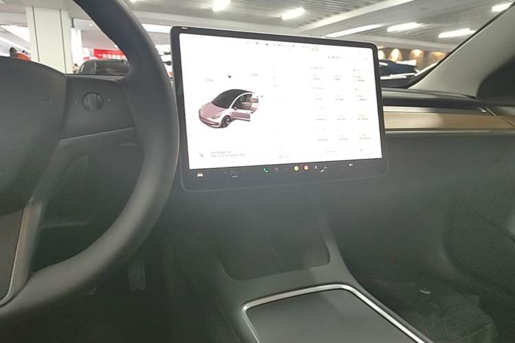 Used Tesla Model 3 2021 Standard Range Rear-Drive Upgraded Version Audio And AC Panel