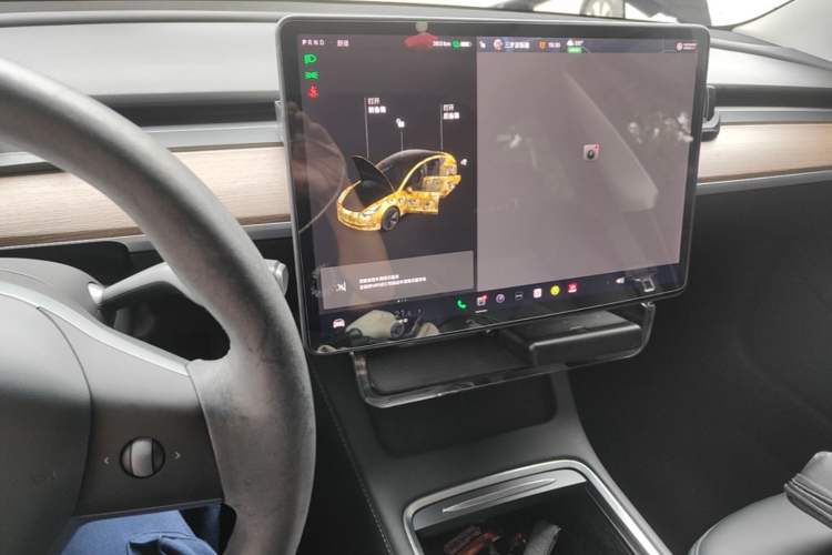 Used Tesla Model 3 2021 Standard Range Rear-Drive Upgraded Version Audio And AC Panel