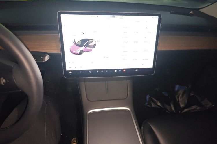 Used Tesla Model 3 2021 Standard Range Rear-Wheel Drive Upgraded Version 3D6 Audio And AC Panel