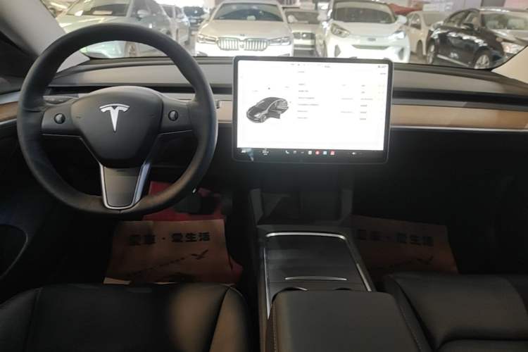 Used Tesla Model 3 2021 Standard Range Rear-Drive Upgraded Version Audio And AC Panel