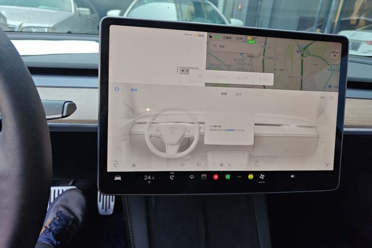 Used Tesla Model 3 2021 Standard Range Rear-Wheel Drive Upgraded Version 3D6 Audio And AC Panel