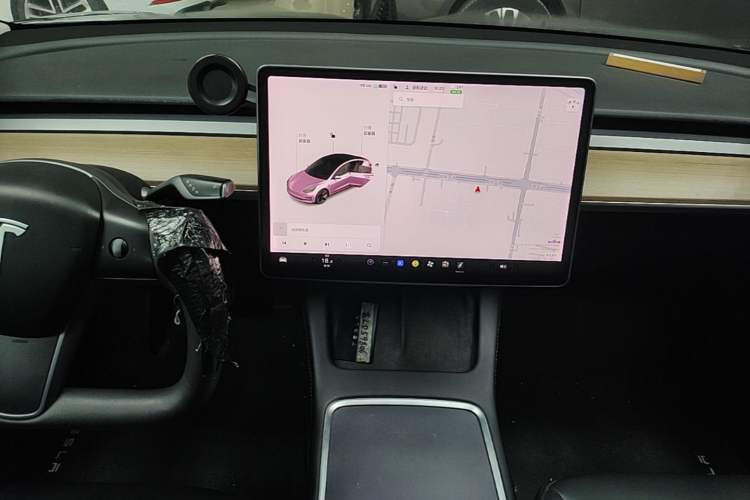 Used Tesla Model 3 2021 Standard Range Rear-Wheel Drive Upgraded Version 3D6 Audio And AC Panel