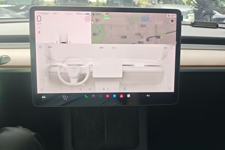 Used Tesla Model 3 2021 Standard Range Rear-Drive Upgraded Version Audio And AC Panel