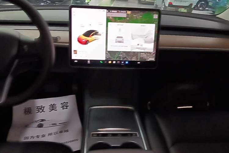 Used Tesla Model 3 2021 Standard Range Rear-Drive Upgraded Version Audio And AC Panel