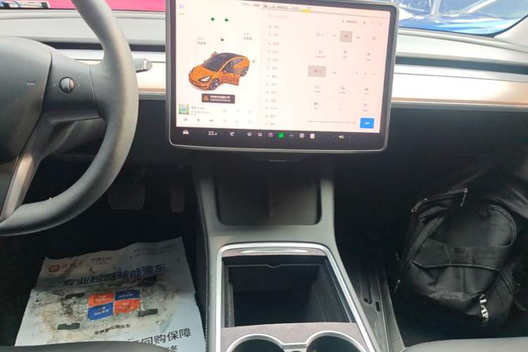 Used Tesla Model 3 2021 Standard Range Rear-Wheel Drive Upgraded Version 3D6 Audio And AC Panel