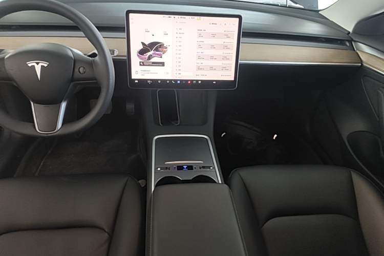 Used Tesla Model 3 2021 Standard Range Rear-Wheel Drive Upgraded Version 3D6 Audio And AC Panel