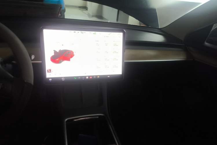 Used Tesla Model 3 2021 Revised Version Standard Range Rear-Wheel Drive Upgraded Edition 3D1 Audio And AC Panel