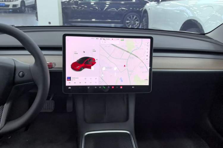 Used Tesla Model 3 2021 Standard Range Rear-Drive Upgraded Version Audio And AC Panel