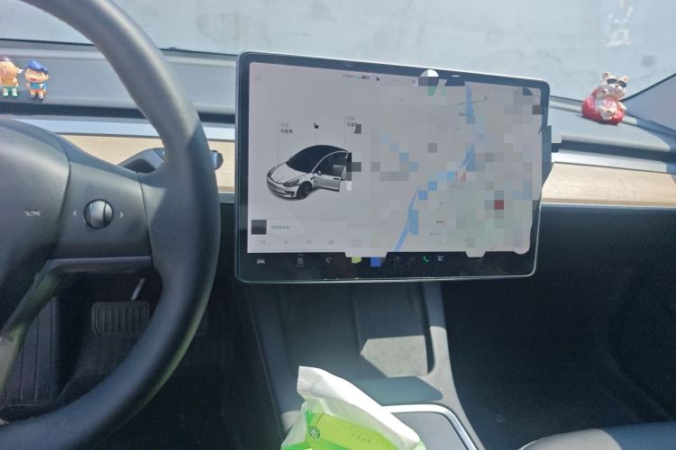 Used Tesla Model 3 2021 Revised Version Standard Range Rear-Wheel Drive Upgraded Edition 3D1 Audio And AC Panel