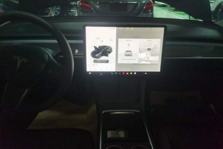 Used Tesla Model 3 2021 Standard Range Rear-Wheel Drive Upgraded Version 3D6 Audio And AC Panel
