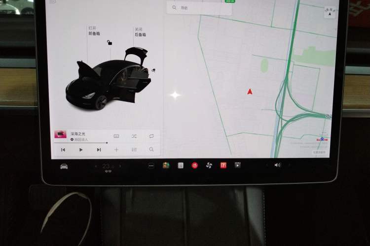 Used Tesla Model 3 2021 Standard Range Rear-Wheel Drive Upgraded Version 3D6 Audio And AC Panel