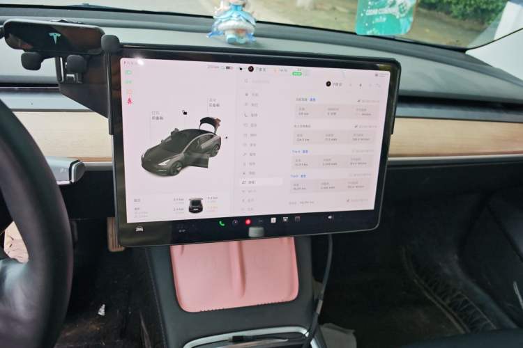 Used Tesla Model 3 2021 Standard Range Rear-Wheel Drive Upgraded Version 3D6 Audio And AC Panel