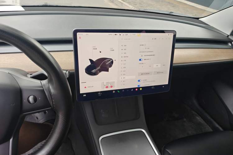 Used Tesla Model 3 2021 Standard Range Rear-Wheel Drive Upgraded Version 3D6 Audio And AC Panel