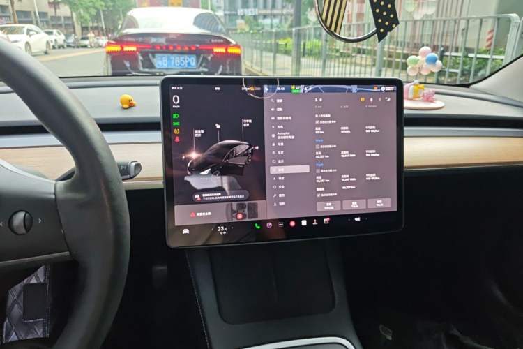 Used Tesla Model 3 2021 Standard Range Rear-Wheel Drive Upgraded Version 3D6 Audio And AC Panel