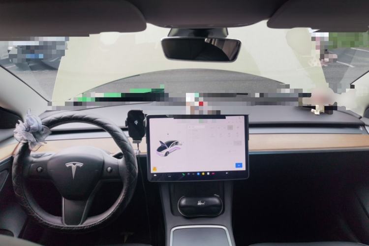 Used Tesla Model 3 2021 Revised Version Standard Range Rear-Wheel Drive Upgraded Edition 3D1 Center Console